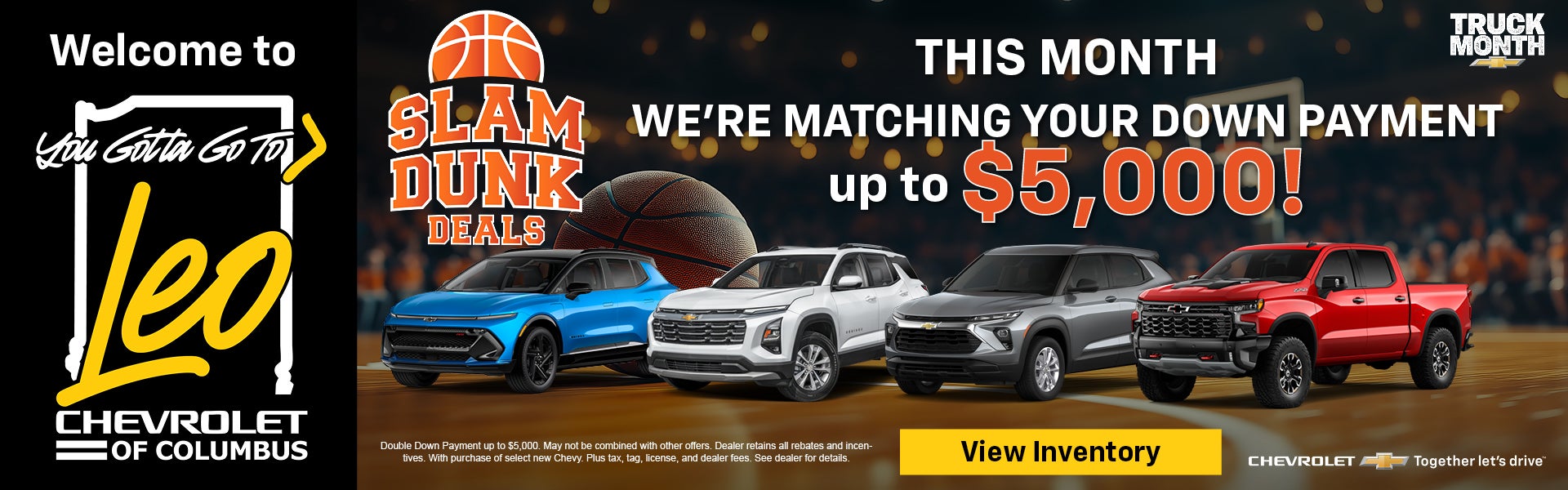 We're Matching Your Down Payment Up to $5,000!