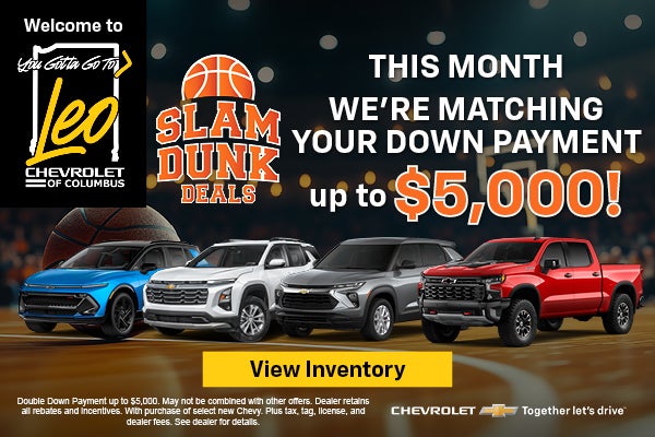 We're Matching Your Down Payment Up to $5,000!