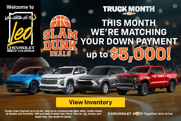 We're Matching Your Down Payment Up to $5,000!