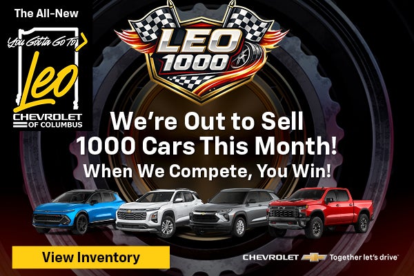 We're Out to Sell 1000 Cars This Month! 